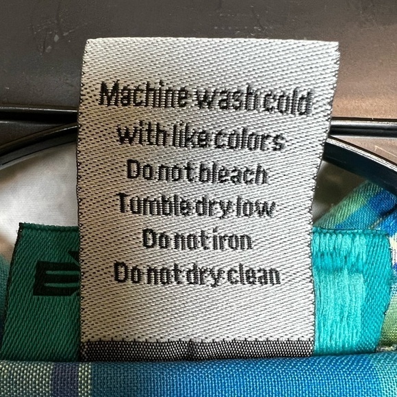 Exterus Outdoor Development Men’s Blue & Green Button Down Long Sleeve Shirt - L - Picture 9 of 9